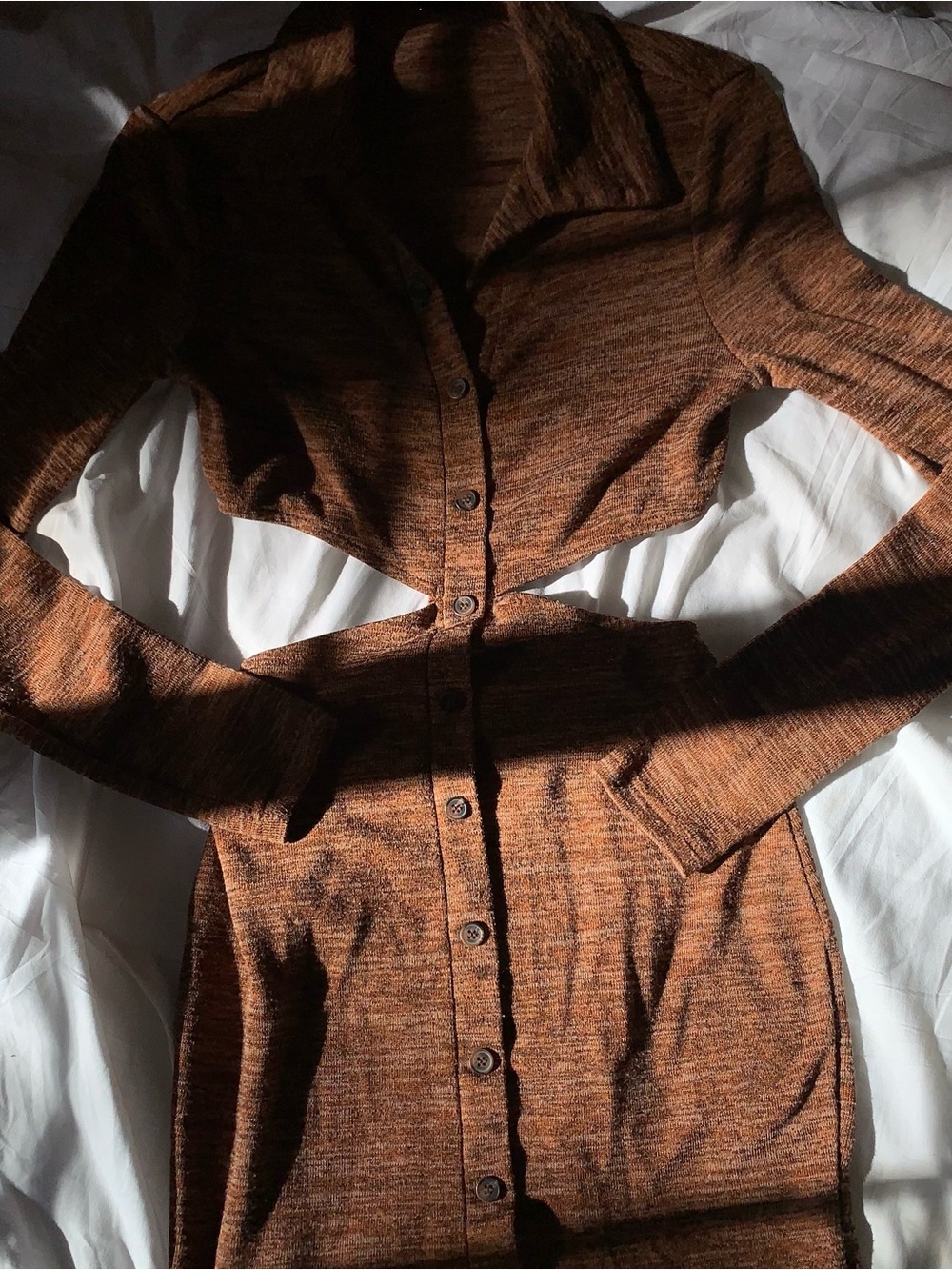 Sexy Cutout Sweater Dress